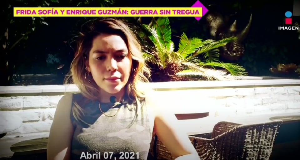 ¿Qué ha pasado entre Frida Sofía y Enrique Guzmán?