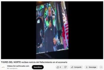 LOS TIGRES DEL NORTE PASAN TRISTE MOMENTO