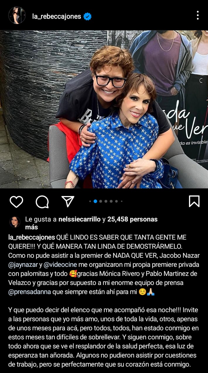 Salud de Rebecca Jones