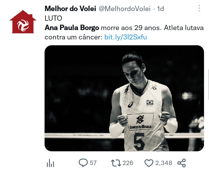 Muere jugadora Paula Borgo