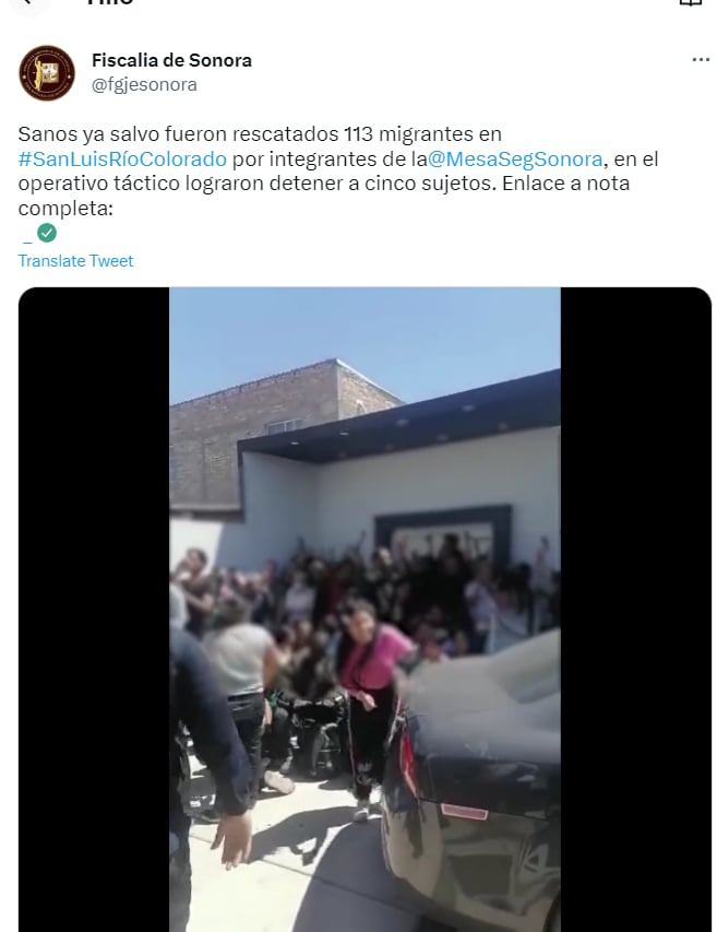 ¿Qué pasó con los migrantes?