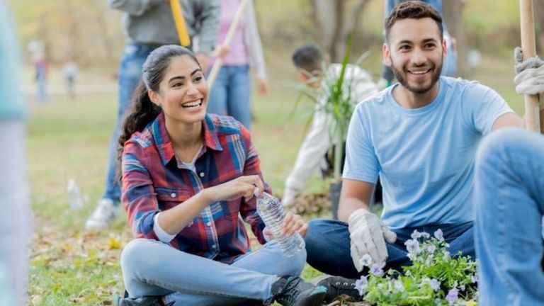 Volunteering, local organizations, community service, project