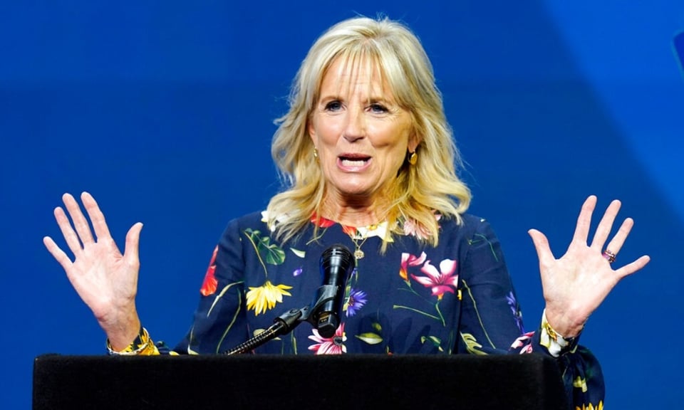Jill Biden vuelve a dar positivo por covid tras finalizar su aislamiento Washington