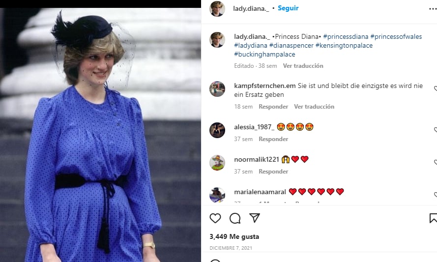 ¿Qué le pasó a la princesa Diana?