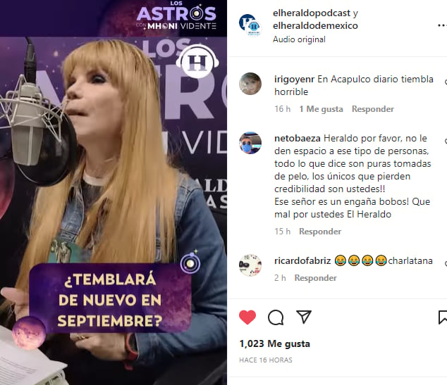 Mhoni Vidente predice terremoto: ¿Los temblores son buenos para el planeta?
