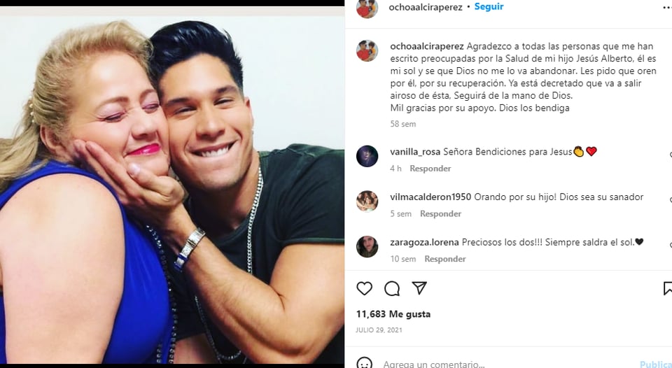 Madre de Chyno Miranda: Dedica conmovedor mensaje