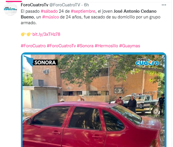 They kidnap the young José Antonio