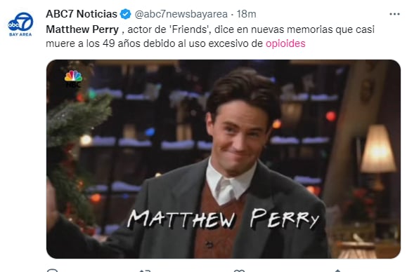 El actor estuvo en coma