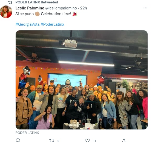 Mujeres latinas votaciones Georgia: El voto latino