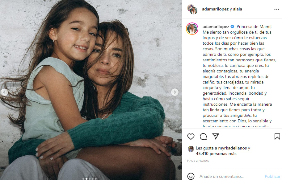 Adamari López mensaje hija: La mejor madre de todas