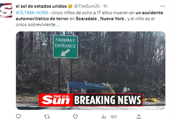 Un menor conducía