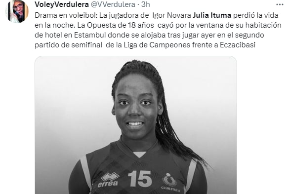 Muere Julia Ituma: Mandan apoyo a su familia