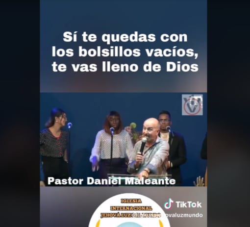 Pastor pide dinero indignación: Dios agrega ceros a la cuenta