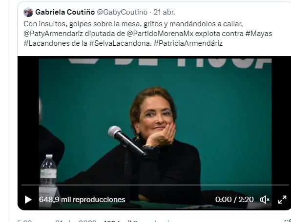 Hacen que le pidan disculpas
