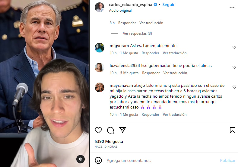Texas governor massacre message: "a form of discrimination"