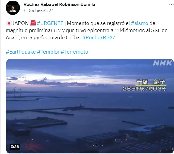 ¡Fue una fuerte sacudida!