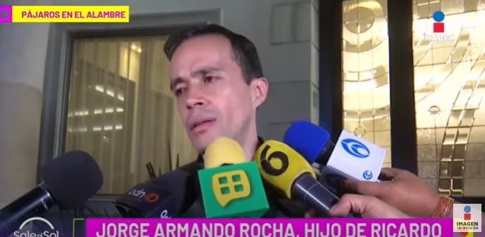 Hijo de Ricardo Rocha: Le dicen adiós