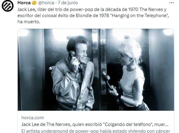 Nunca quiso renunciar a su música