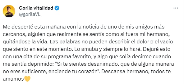 Dan a conocer la muerte de Karel