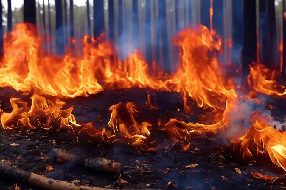 Vientos de Santa Ana aumentan riesgo de incendios en California