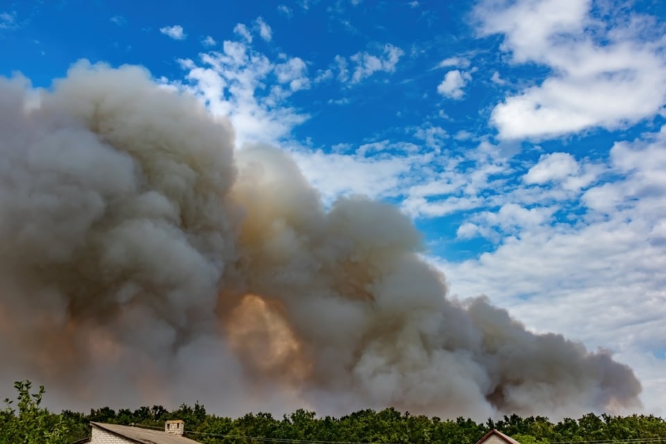 Incendio Garnet provoca aire peligroso en California y Nevada