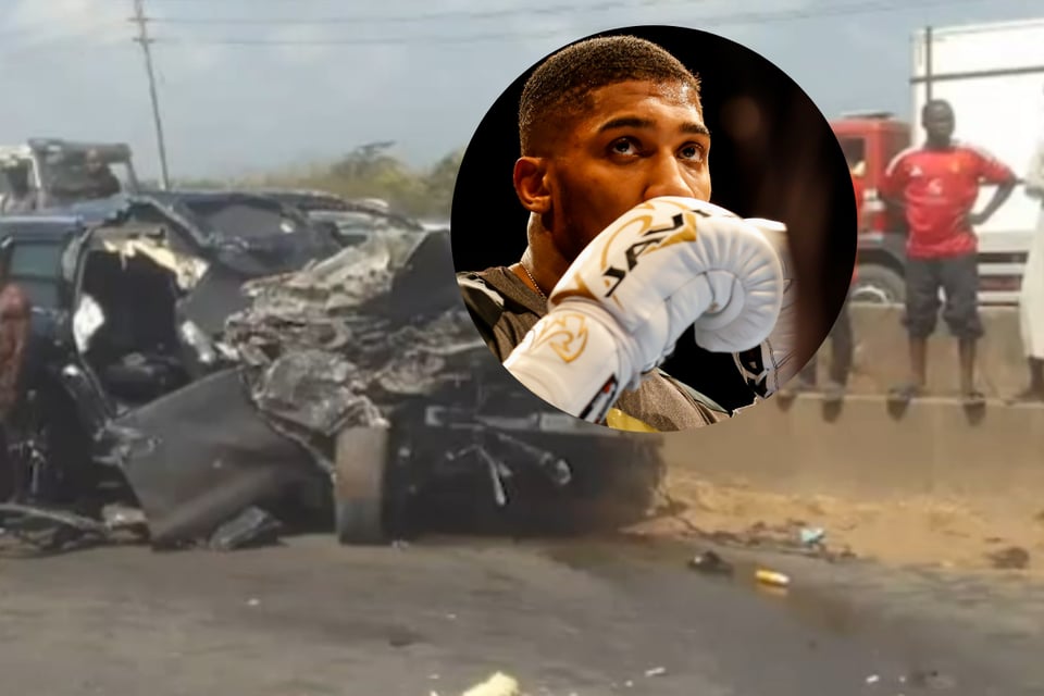 Anthony Joshua resulta con heridas leves tras accidente fatal