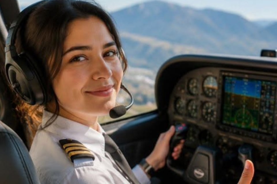 Avión, Instructor, Maniobra, Acto