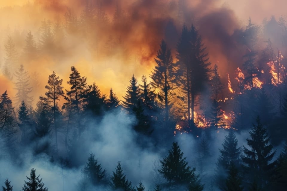 Incendio cerca de Madrid vuelve a encender las alarmas: miles quedan confinados por las llamas