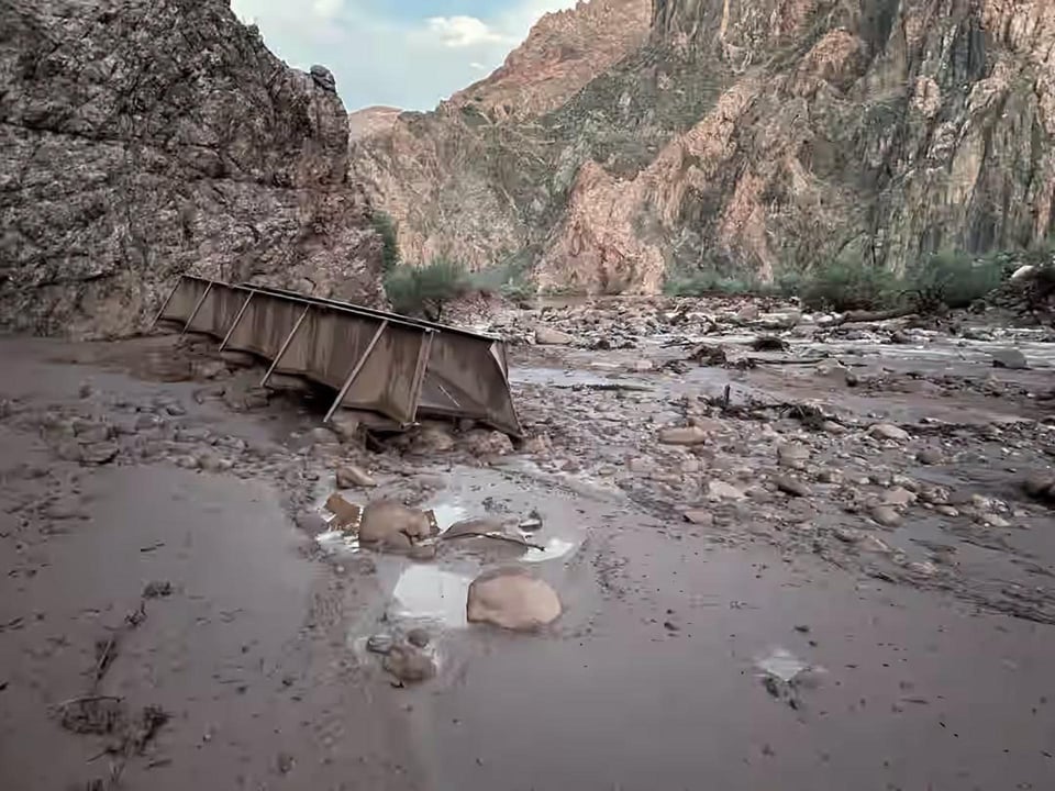 Inundación en el Gran Cañón deja un muerto y unas 15 personas desaparecidas