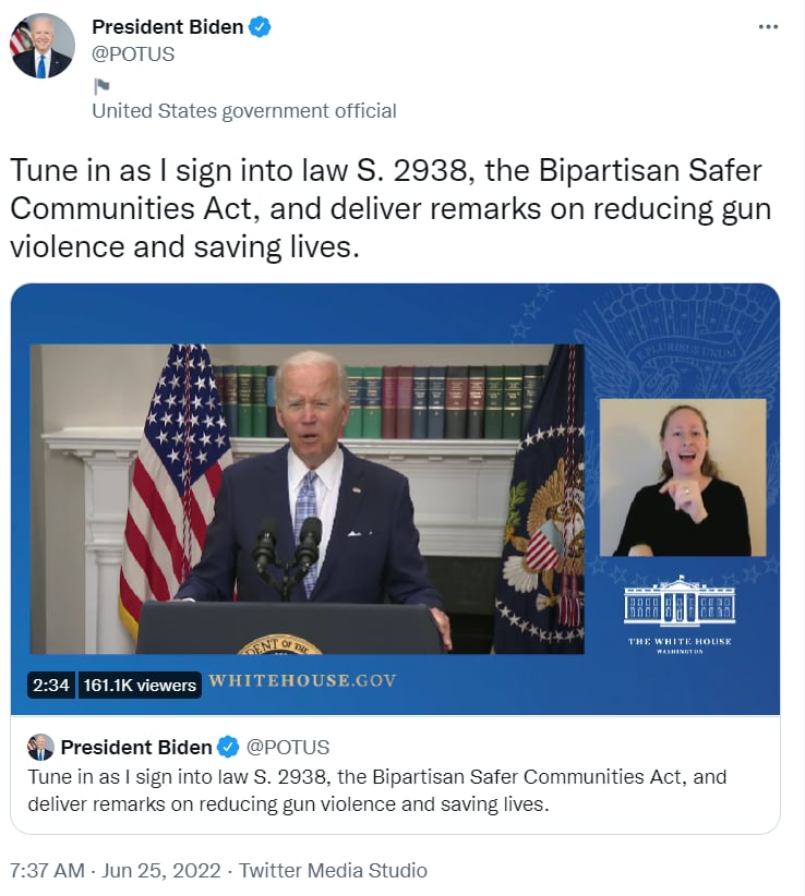 Biden signs weapons initiative: What is expected with this project?