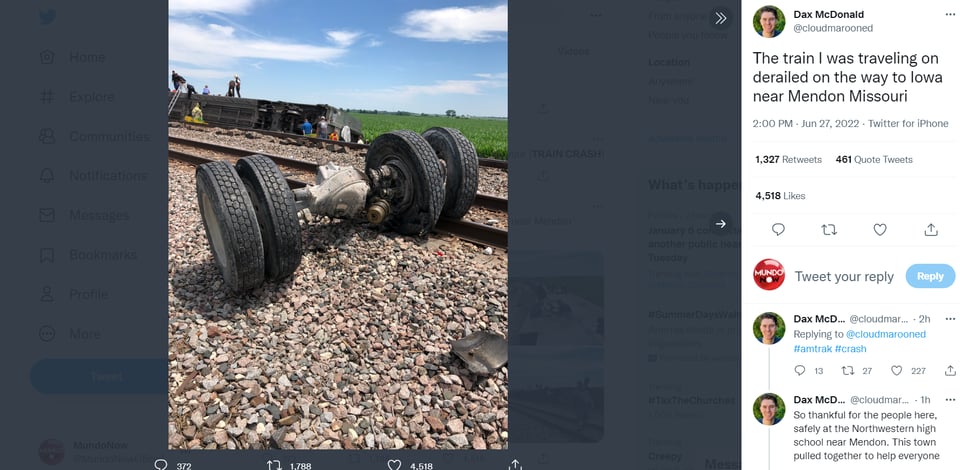 ¿Qué ocasionó el accidente?