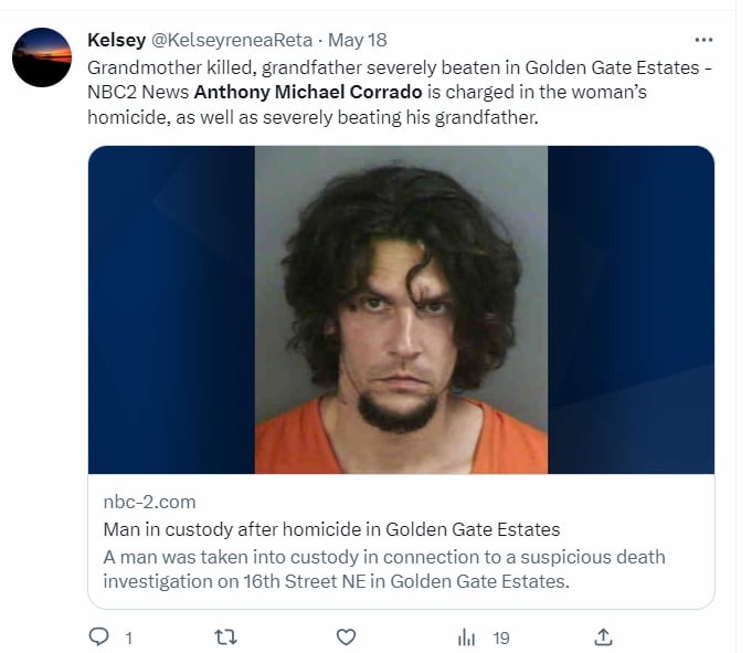 Anthony Michael Corrado: What happened to the maid?