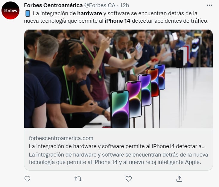 iPhone 14 hardware software: ¿Qué pasa si hay un accidente?