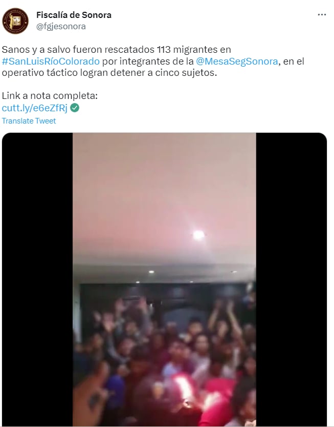 Rescatan migrantes Sonora: ¿Qué pasará con los migrantes?