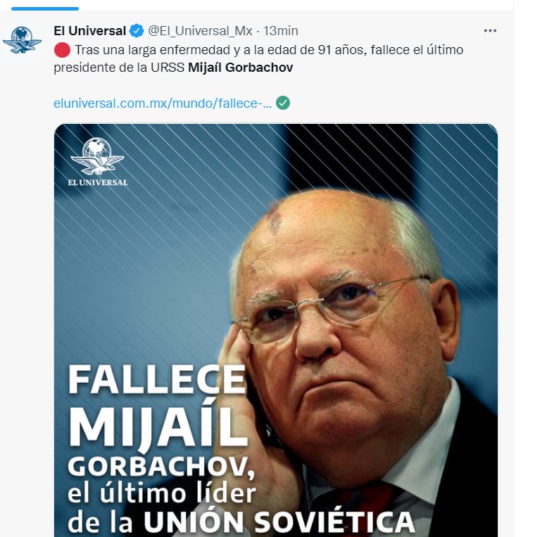 Mikhail Gorbachev dies: Factor in the fall of the Soviet Union?
