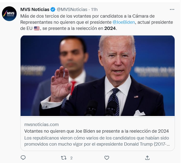 Joe Biden re-election 2024: For Trump?