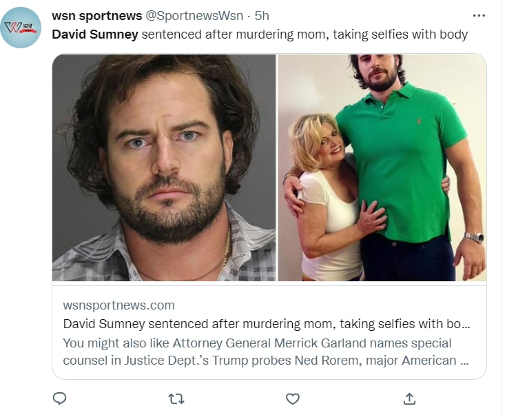 Why did he kill his mother?