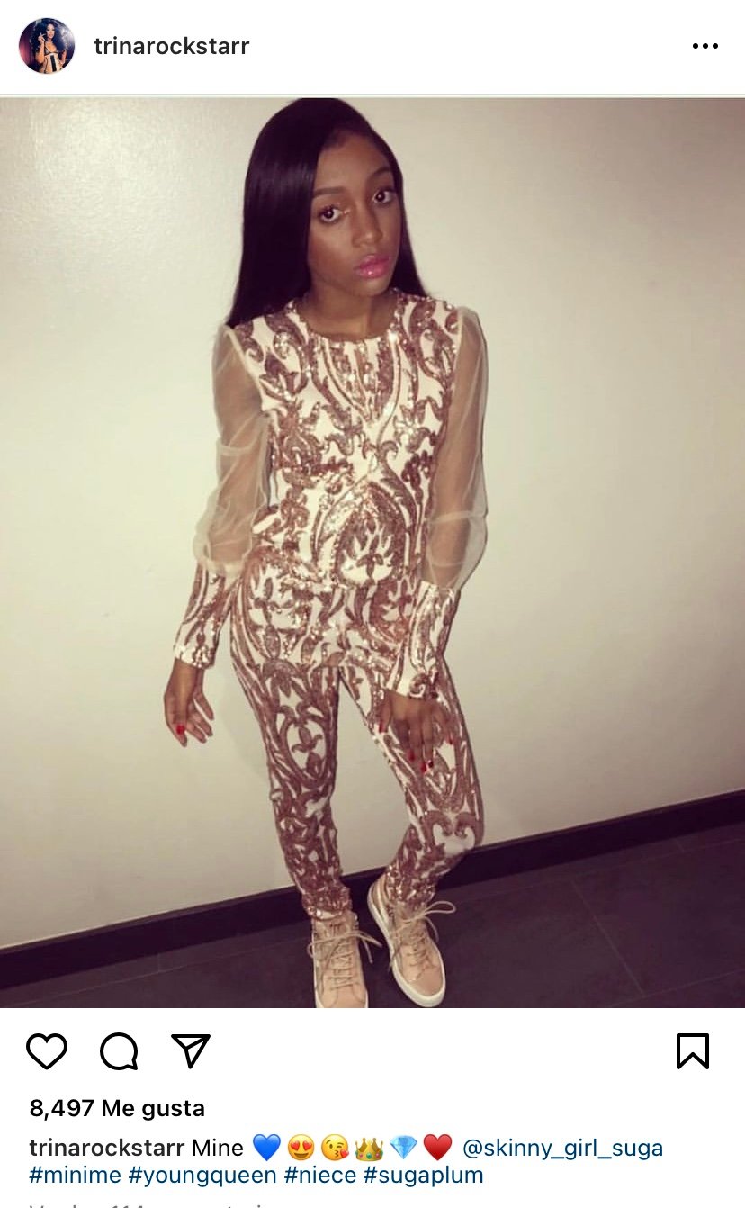 How was the shooting where the niece of the singer 'Trina' died?