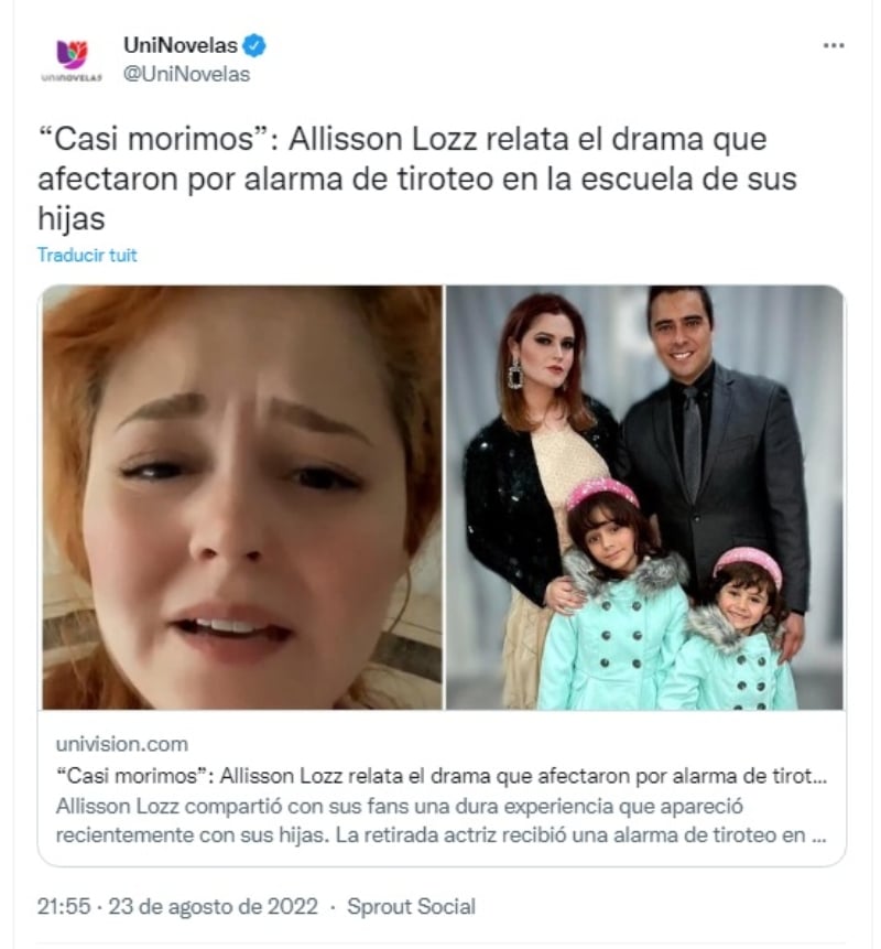 "Es algo super doloroso"