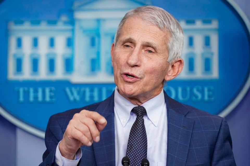 Fauci alienta a EEUU el considerar agregar prueba negativa a asintomáticos