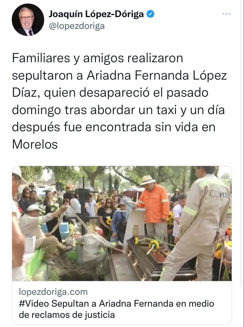 They demand justice and Mexican authorities break the silence