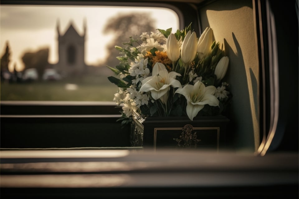 ataúd con flores, muerte, funeral, último adiós, MundoNow