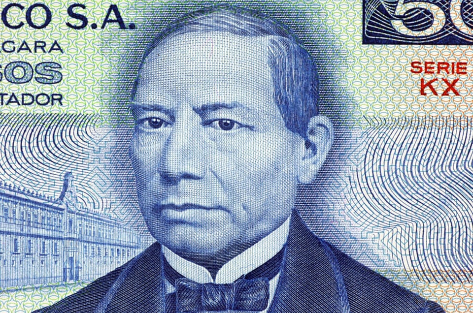 legado de benito juarez, méxico, presidente, indígena, billete