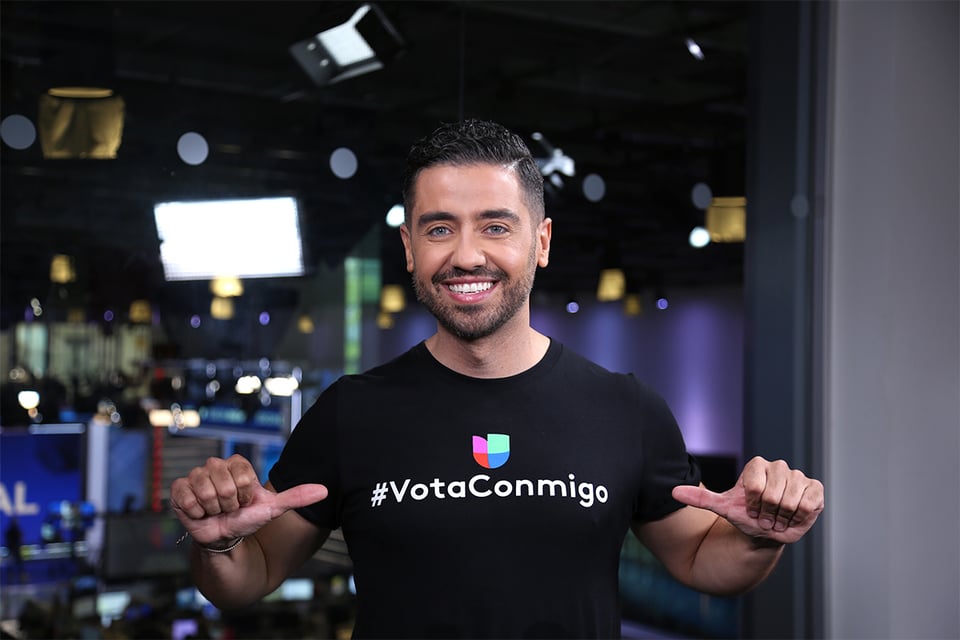 Borja Voces habla de «Vota Conmigo» para invitar al voto latino