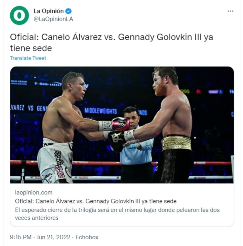 Se esperaba revancha contra Bivol