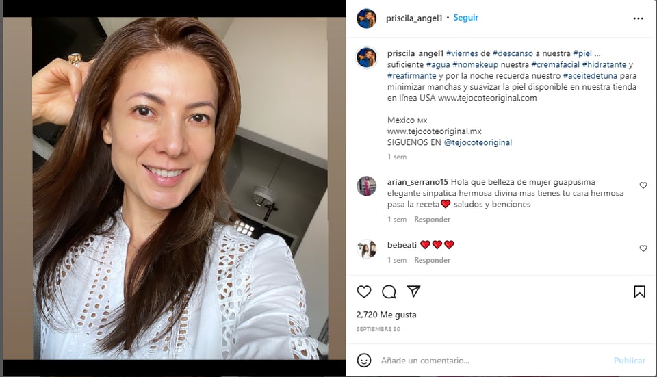 Se veía a la cantante afectada