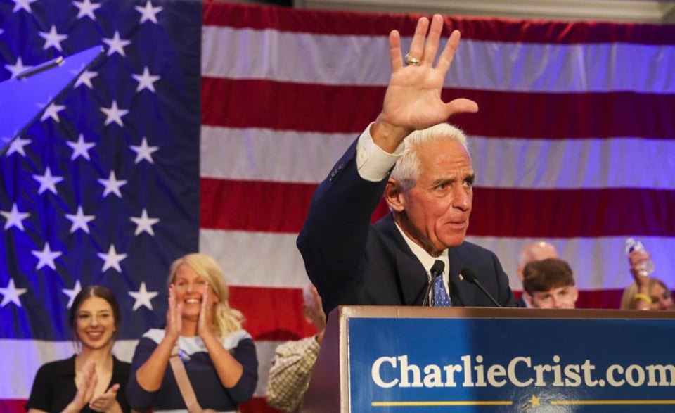 Demócrata que aspira a gobernador de Florida elige a hispana como compañera