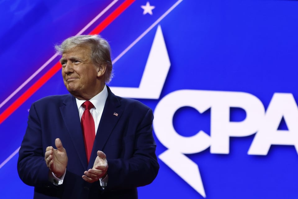 Trump confirms Republican Party split with CPAC speech