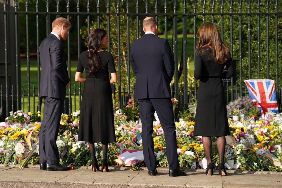 Meghan Príncipe Carlos funeral