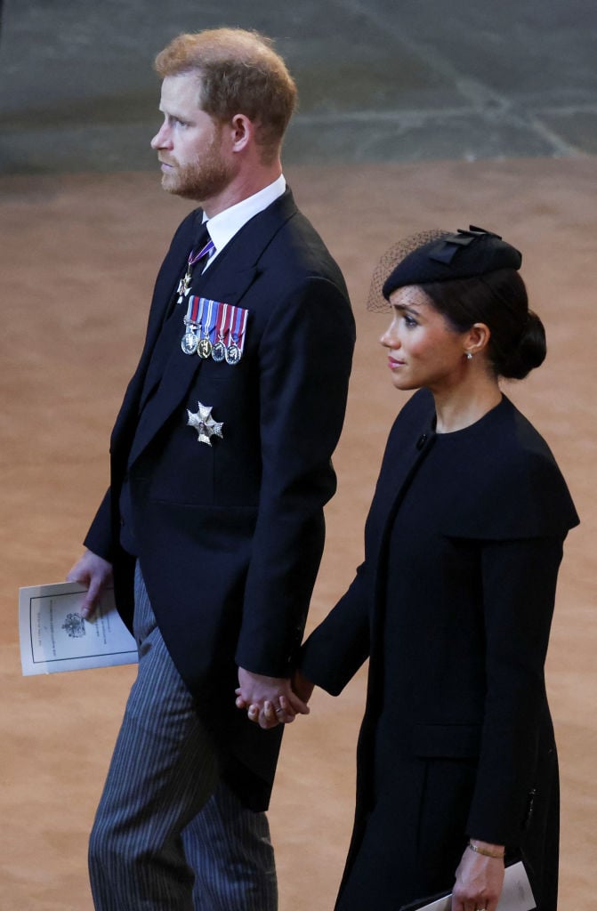 Meghan Príncipe Carlos funeral